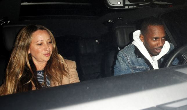 Ruby Sweetheart Maguire's mother, Jennifer Meyer with her boyfriend, Rich Paul.